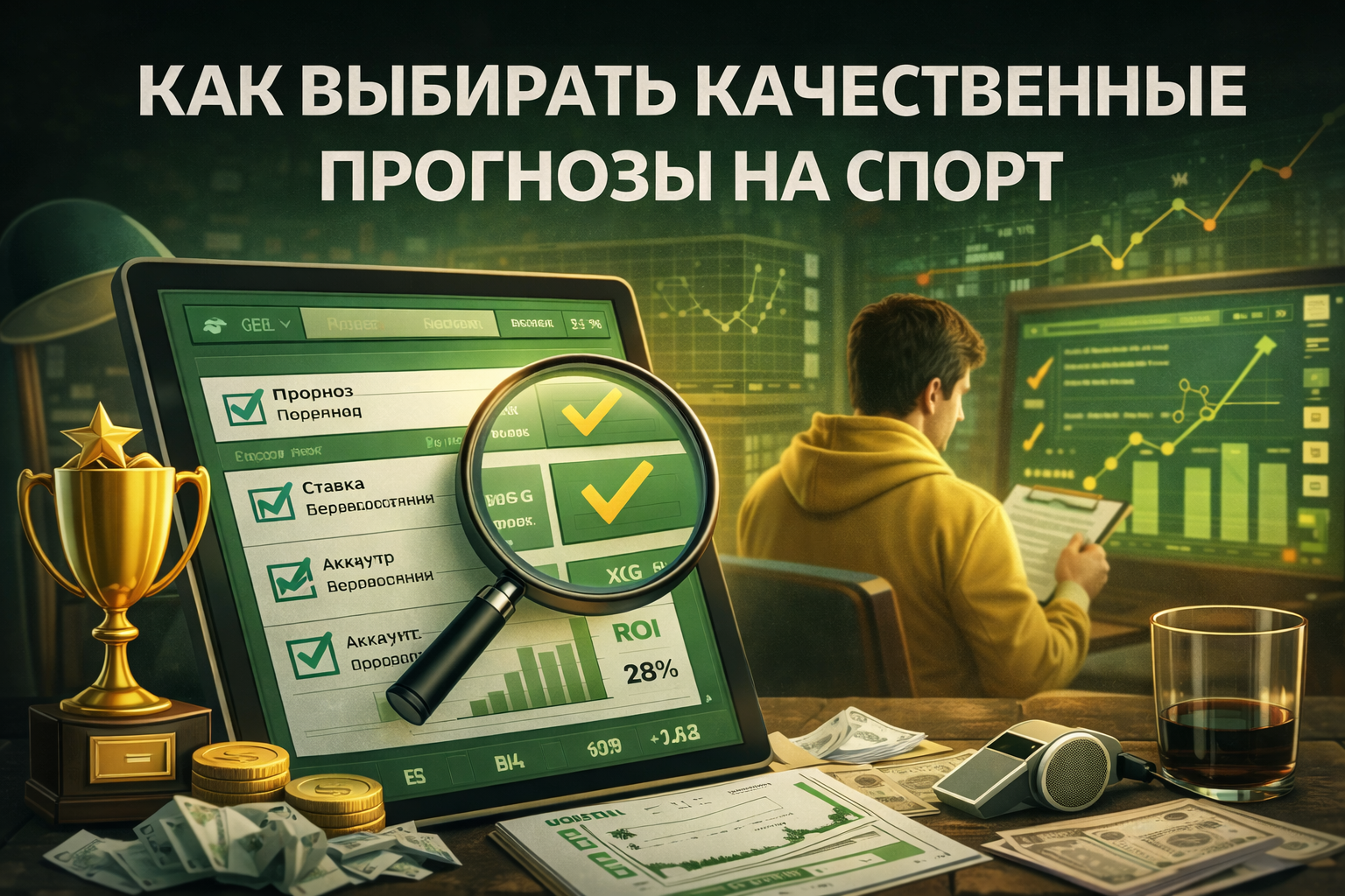 Как выбирать качественные прогнозы на спорт
