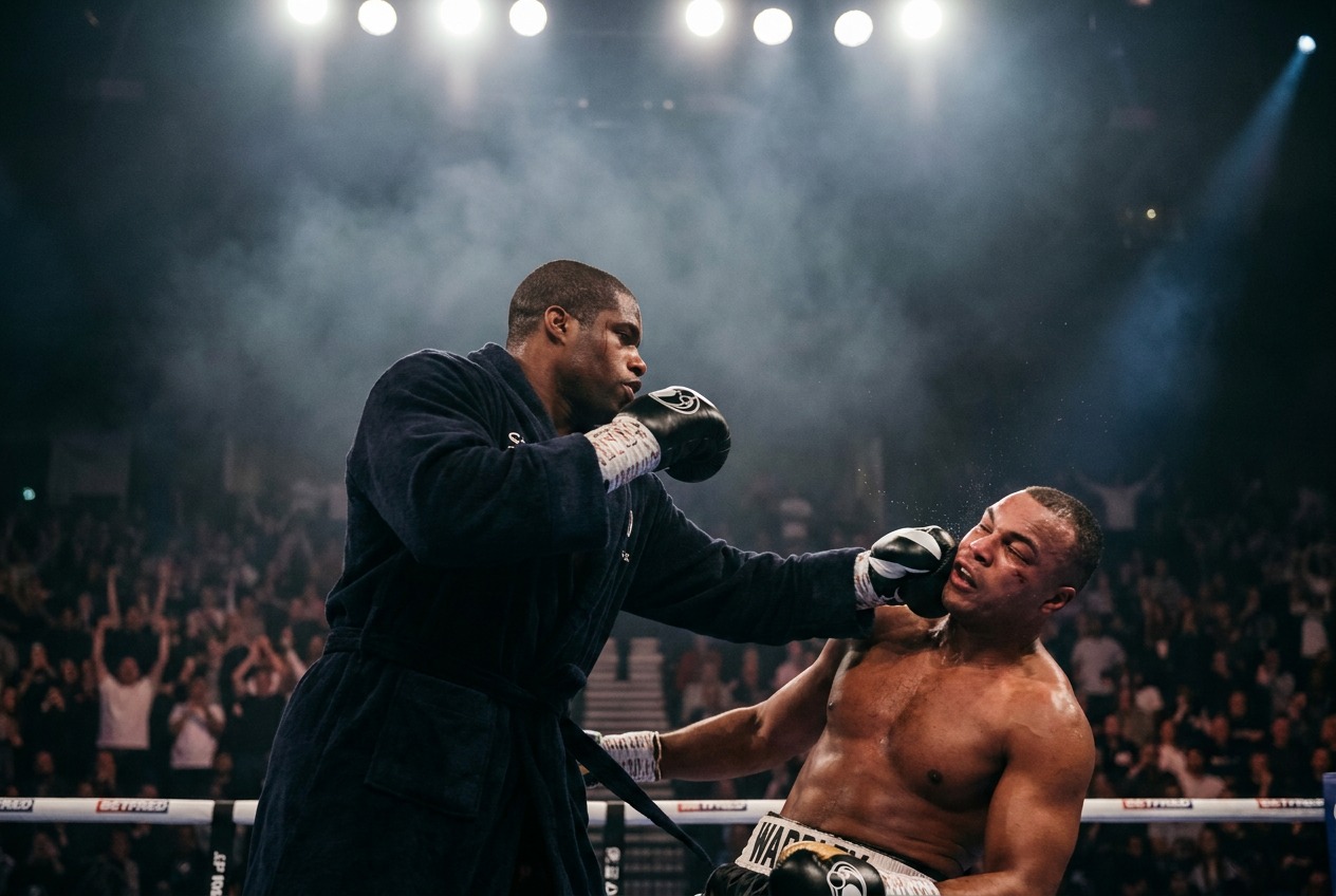 Дюбуа победил Уордли нокаутом и стал чемпионом мира по версии WBO