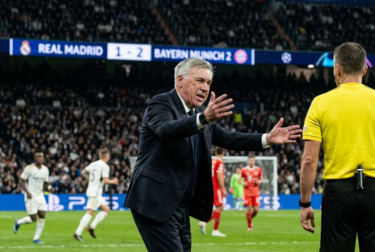 Арбелоа раскритиковал судейство в матче с «Баварией»