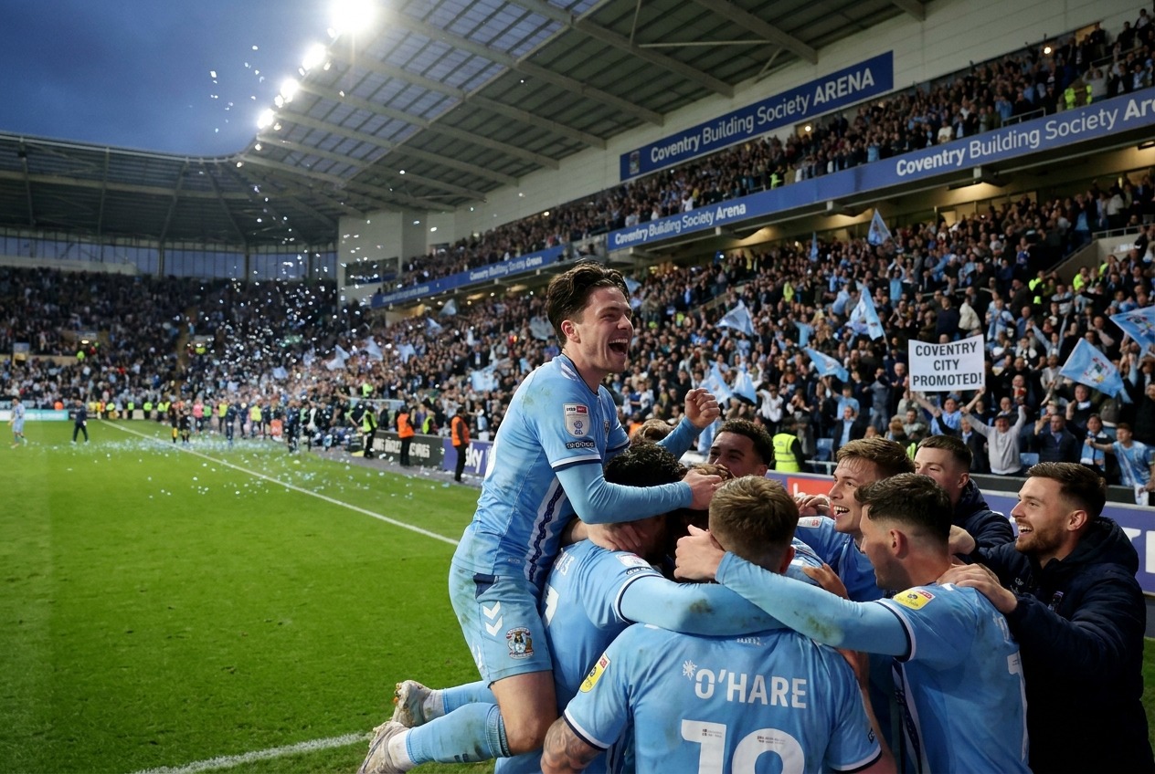 Ковентри выходит в АПЛ впервые с 2001 года под руководством Лэмпарда