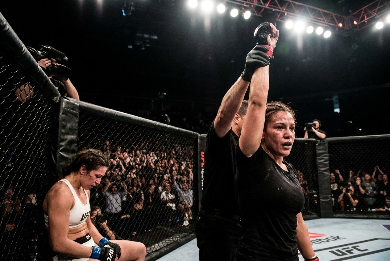 Железнякова уступила Кроден на турнире UFC в Виннипеге