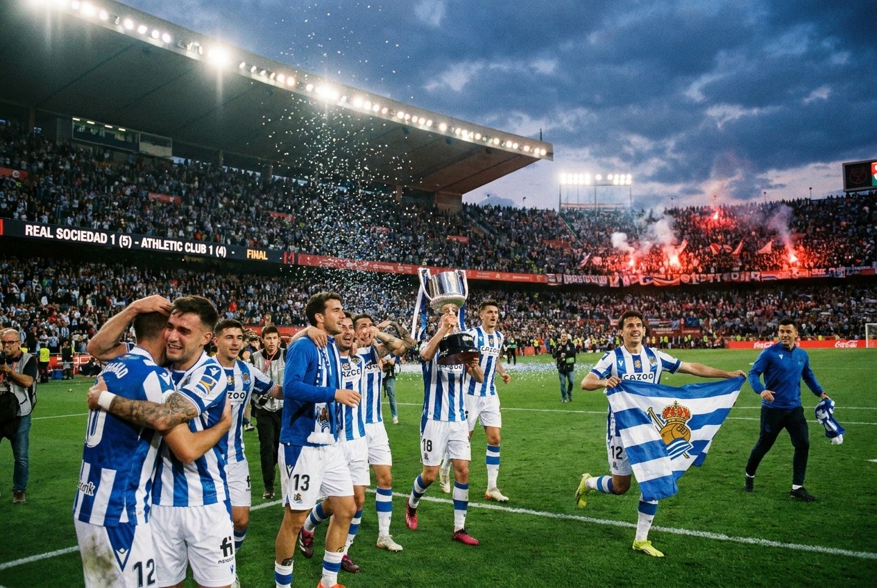 «Реал Сосьедад» вновь завоевал Кубок Испании